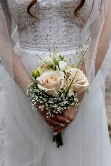 Brautstraußaufnahme